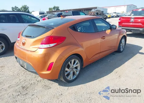 2016 Hyundai Veloster from USA, damaged, VIN KMHTC6AD9GU284171